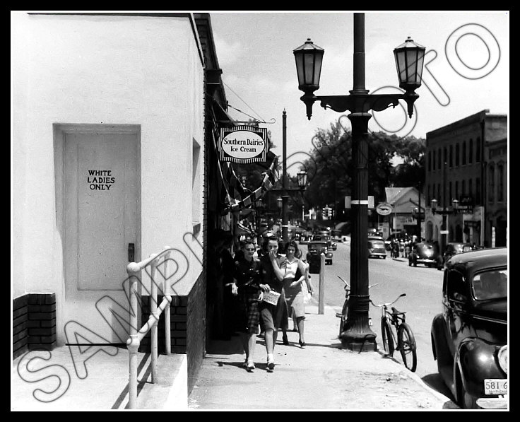 White Ladies Only Bathroom Photo 8X10 Durham NC 1940 Buy Any 2 Get One FREE